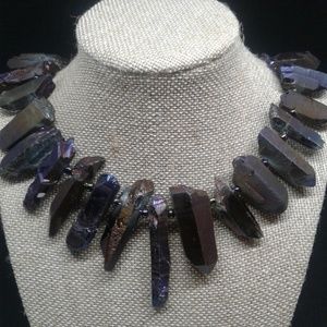 Deep Amethyst Quartz Choker